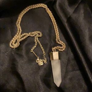 Kendra Scott Quartz Crystal Necklace